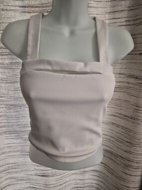 Sincerely Jules  Active Ribbed Square Neck Crop Top